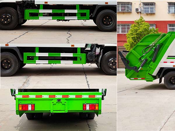 程力威牌CLW5070ZYSJ6型壓縮式垃圾車